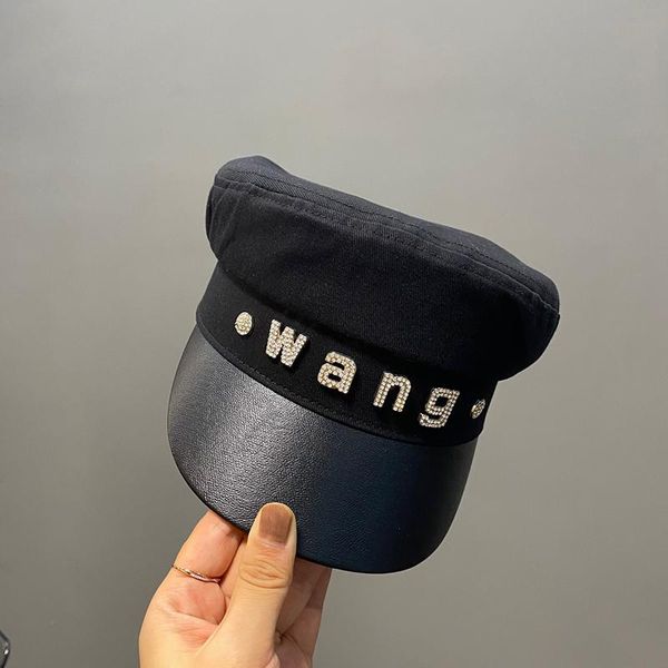 stingy brim hats fall winter chain black pu leather cotton military berets for women flat army cap salior hat girl travel painter, Blue;gray
stingy brim hats fall winter chain black pu leather cotton military berets for women flat army cap salior hat girl travel painter, Blue;gray