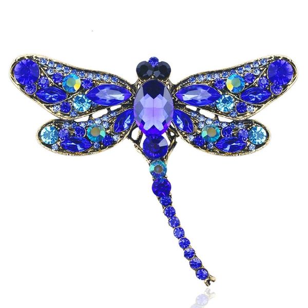 high grade diamond dragonfly electroplating alloy animal brooch female clothing accessories pin, Gray
high grade diamond dragonfly electroplating alloy animal brooch female clothing accessories pin, Gray