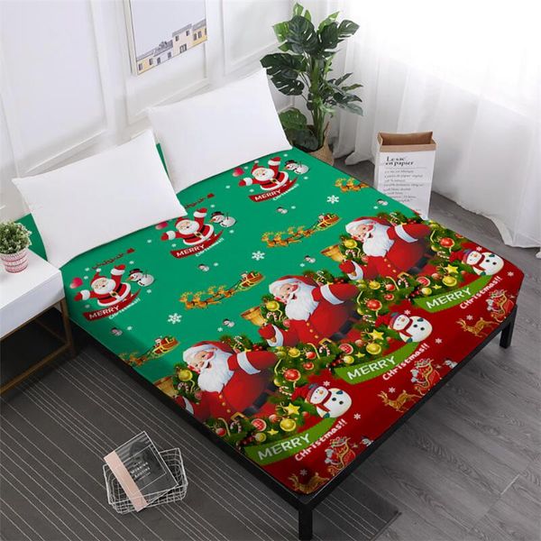 sheets & sets 100% polyester bed merry christmas fitted sheet cartoon print mattress cover home decor festival gift bedclothes d25
sheets & sets 100% polyester bed merry christmas fitted sheet cartoon print mattress cover home decor festival gift bedclothes d25