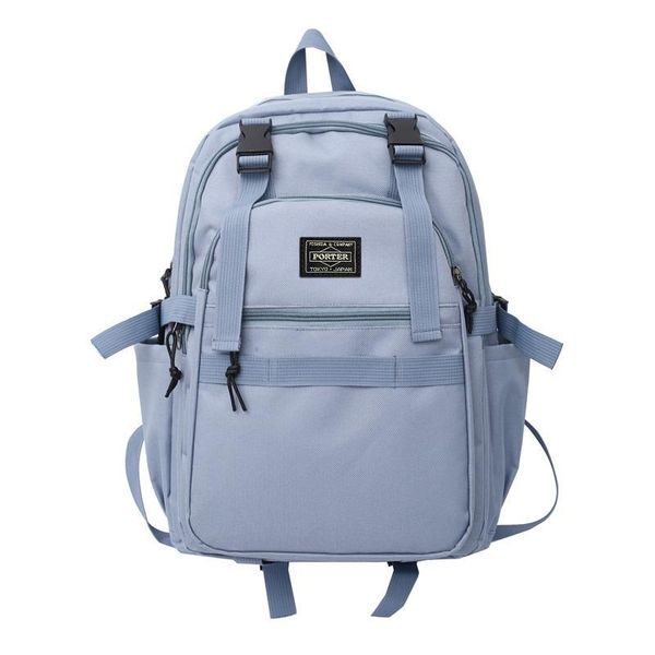 backpack fashion nylon men women trendy capacity causal school travel bag big tote 
backpack fashion nylon men women trendy capacity causal school travel bag big tote