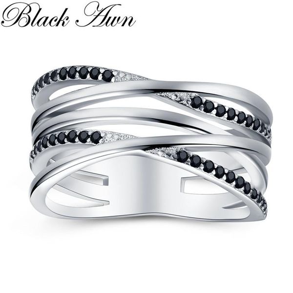 cluster rings anillos mujer 2021 simple 925 sterling silver fine jewelry engagement black spinel round ring for women gg063, Golden;silver
cluster rings anillos mujer 2021 simple 925 sterling silver fine jewelry engagement black spinel round ring for women gg063, Golden;silver