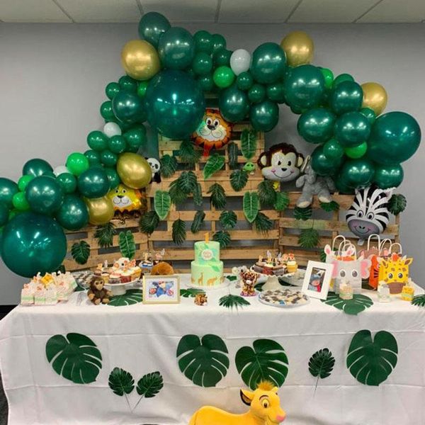 green balloons set chrome metallic latex balloon arch safari jungle party wild one birthday decorations kids baby shower decoration
green balloons set chrome metallic latex balloon arch safari jungle party wild one birthday decorations kids baby shower decoration