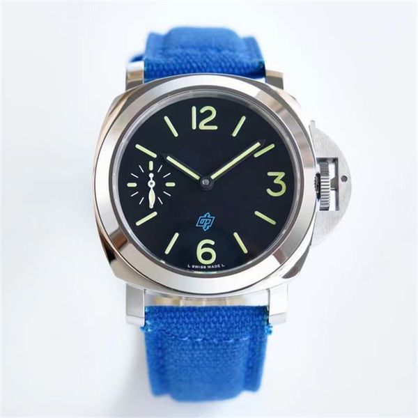 vs pam777 montre de luxe luxury watch 44mm hand chain movement steel case blue sail strap mens watches wristwatches, Slivery;brown
vs pam777 montre de luxe luxury watch 44mm hand chain movement steel case blue sail strap mens watches wristwatches, Slivery;brown