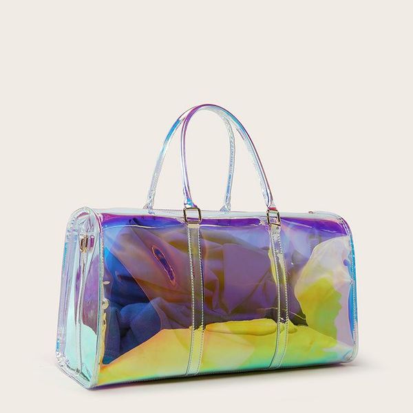 duffel bags style handbags for leisure fitness luggage colorful transparent travel portable laser
duffel bags style handbags for leisure fitness luggage colorful transparent travel portable laser