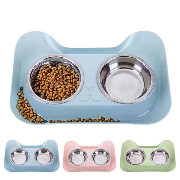 pet feed and water double bowl durable stainless steel non-spill & non-skid bowls feeding supplies products dog feeders
pet feed and water double bowl durable stainless steel non-spill & non-skid bowls feeding supplies products dog feeders