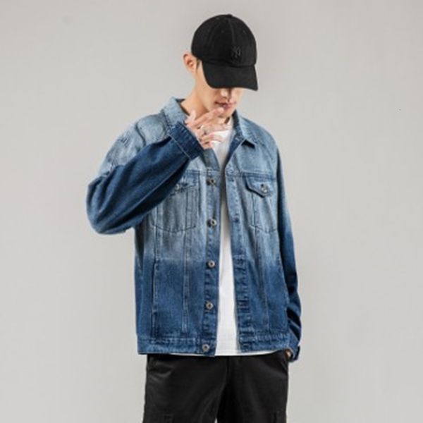 men's jackets spring fall fashion denim loose coat gradient personality color joker sports clothes style hip-hop surf streetwear, Black;brown
men's jackets spring fall fashion denim loose coat gradient personality color joker sports clothes style hip-hop surf streetwear, Black;brown