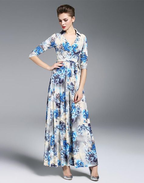 luxury muslim 2021 designer runway maxi dress spring women 3/4 sleeve vintage floral printed long wrap casual dresses, Black;gray
luxury muslim 2021 designer runway maxi dress spring women 3/4 sleeve vintage floral printed long wrap casual dresses, Black;gray
