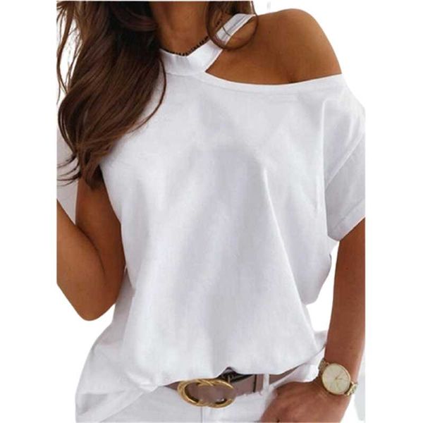 women's blouses & shirts women 2021 summer casual one shoulder short sleeve black white shirt fashion street hipster ladies loose pullo
women's blouses & shirts women 2021 summer casual one shoulder short sleeve black white shirt fashion street hipster ladies loose pullo