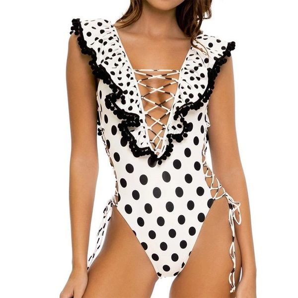 one-piece suits ruffle dot print swimwear women one piece swimsuit 2021 summer bandage female bathing suit push up monokini backless beachwe
one-piece suits ruffle dot print swimwear women one piece swimsuit 2021 summer bandage female bathing suit push up monokini backless beachwe
