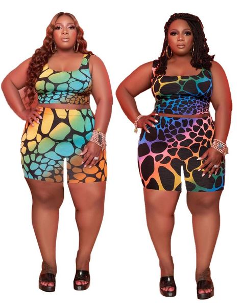 plus size tracksuits gradient color printing women casual 2021 summer square collar sleeve vest skinny biker shorts outfits, Black
plus size tracksuits gradient color printing women casual 2021 summer square collar sleeve vest skinny biker shorts outfits, Black