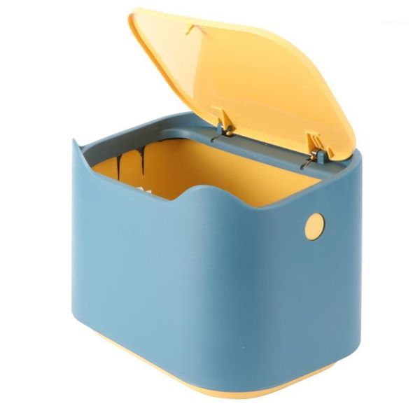 storage bottles & jars mini trash can deskmultifunction sundries bins waste container bucket -up garbage box for kitchen living room
storage bottles & jars mini trash can deskmultifunction sundries bins waste container bucket -up garbage box for kitchen living room