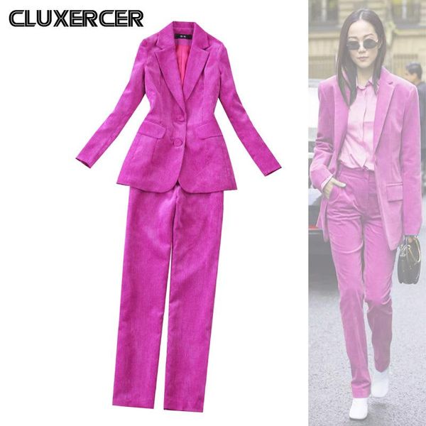 office lady pants suits casual single breasted long sleeve blazer & pant 2 piece set female spring outwear women's two, White
office lady pants suits casual single breasted long sleeve blazer & pant 2 piece set female spring outwear women's two, White