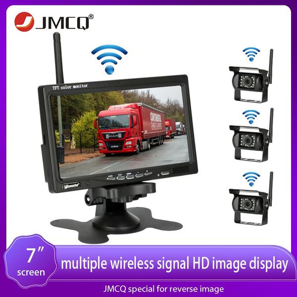 car rear view cameras& parking sensors jmcq 7 inch wireless truck camera monitor hd 12v-24v for bus cctv reverse rear-time backup
car rear view cameras& parking sensors jmcq 7 inch wireless truck camera monitor hd 12v-24v for bus cctv reverse rear-time backup