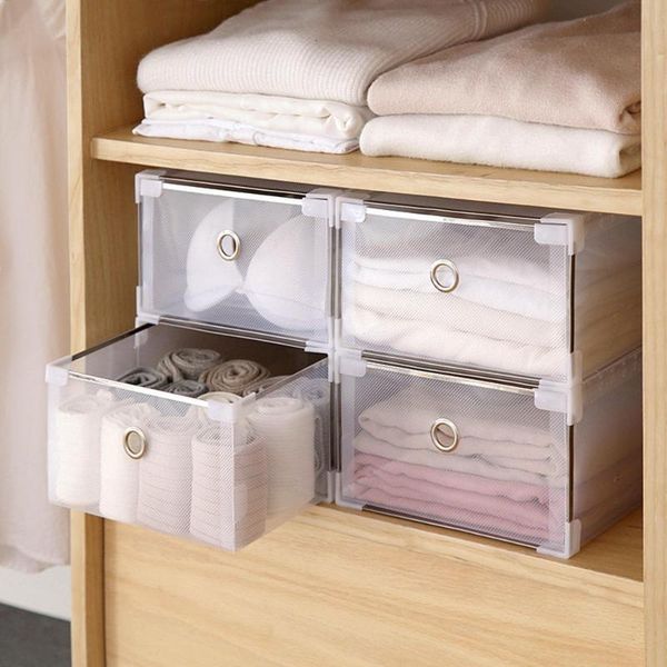 foldable plastic storage box thicken crate clothes shoes drawers clear organizer for home save space accessories
foldable plastic storage box thicken crate clothes shoes drawers clear organizer for home save space accessories