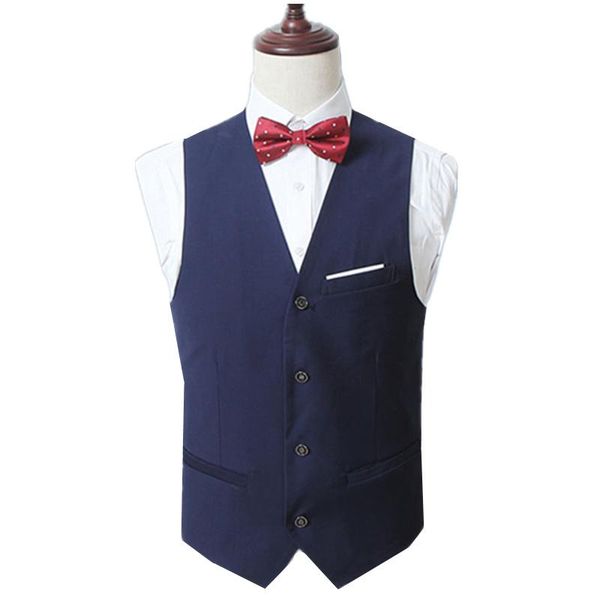 men's vests 2021 fashion men boutique pak vest/male business casual vest, Black;white
men's vests 2021 fashion men boutique pak vest/male business casual vest, Black;white