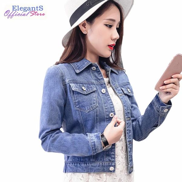 women's jackets stylish denim jacket coat women girls long sleeved jean bomber outwear spring autumn vintage pockets 2021 clothing, Black;brown
women's jackets stylish denim jacket coat women girls long sleeved jean bomber outwear spring autumn vintage pockets 2021 clothing, Black;brown