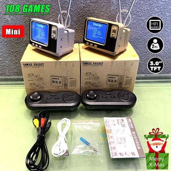mini tv video games console built-in 108 , 3.0" tft retro machine supporting 2.4gh wireless two players portable game
mini tv video games console built-in 108 , 3.0" tft retro machine supporting 2.4gh wireless two players portable game