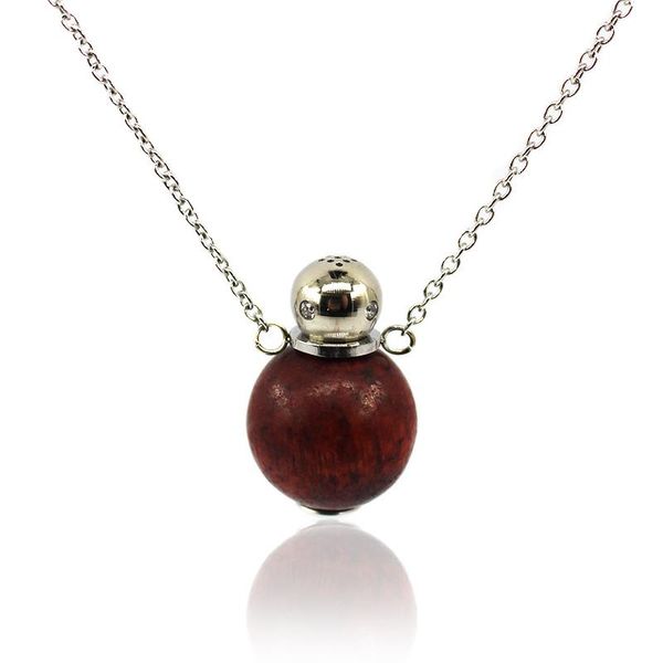natural wood round pendant perfume bottle with diffuser hole necklace for wowen&girls necklaces, Silver
natural wood round pendant perfume bottle with diffuser hole necklace for wowen&girls necklaces, Silver