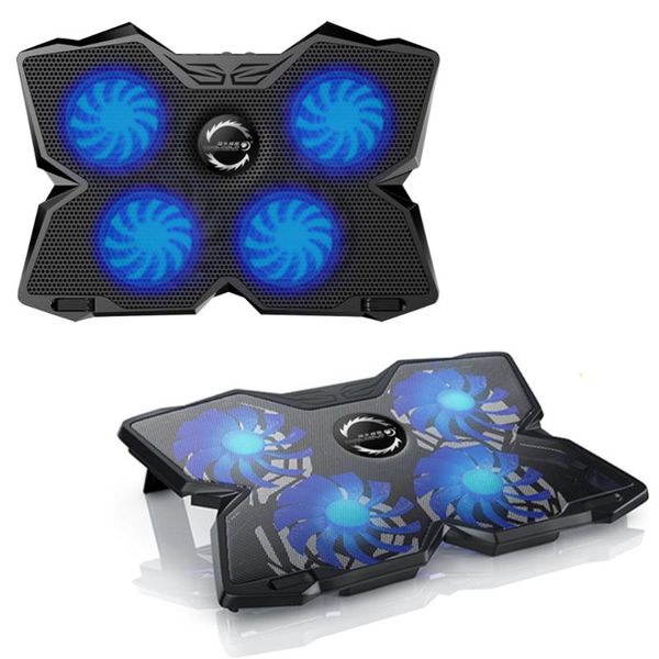 1pc noiseless lapcooler notebook cooling mat usb 4 fans computer stand chill (black) pads
1pc noiseless lapcooler notebook cooling mat usb 4 fans computer stand chill (black) pads