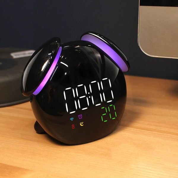 creative digita clock intelligent alarm electronic led table watch desk colorful light silent weather forecast & clocks
creative digita clock intelligent alarm electronic led table watch desk colorful light silent weather forecast & clocks