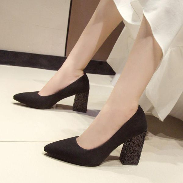dress shoes women pumps high heels rhinestone sequin thick heel wedding casual pointed toe parties summer shallow square, Black
dress shoes women pumps high heels rhinestone sequin thick heel wedding casual pointed toe parties summer shallow square, Black