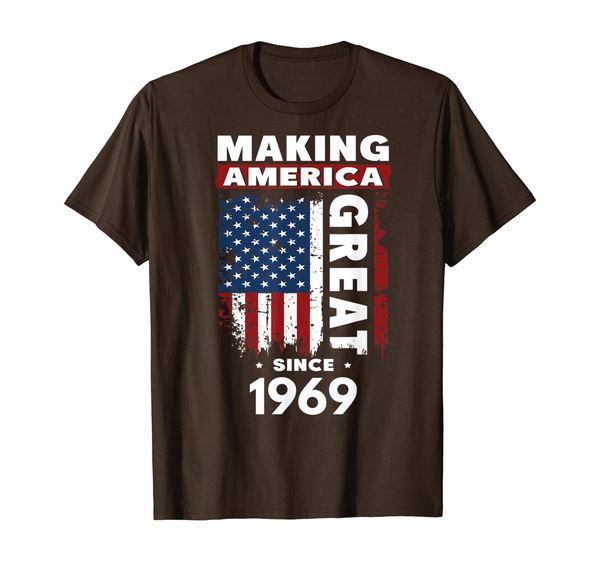 making america great since 1969 t-shirt, White;black
making america great since 1969 t-shirt, White;black