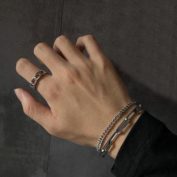 bohemian geometric double layer bracelets punk chunky thick chain bracelet for women fashion female jewelry, Golden;silver
bohemian geometric double layer bracelets punk chunky thick chain bracelet for women fashion female jewelry, Golden;silver