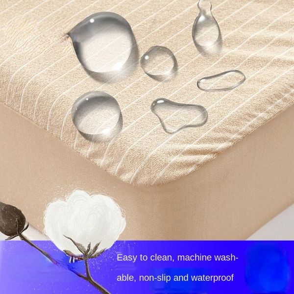 sheets & sets towel children's striped waterproof urine insulation solid color non-slip bed sheet mattress protective cover for home co
sheets & sets towel children's striped waterproof urine insulation solid color non-slip bed sheet mattress protective cover for home co