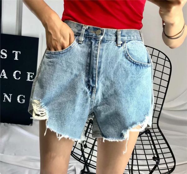 casual blue summer jeans shorts women hole high waist denim bleached fashion short women's
casual blue summer jeans shorts women hole high waist denim bleached fashion short women's