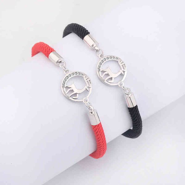 chinese style products national has you a deer hand ornament red rope bracelet personality student diamond inlaid fashion totem design sense
chinese style products national has you a deer hand ornament red rope bracelet personality student diamond inlaid fashion totem design sense