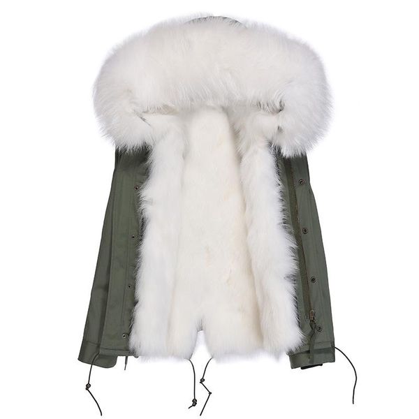 women's trench coats pure white short real fur liner detachable winter jacket women outwear thick parkas natural raccoon collar coat, Tan;black
women's trench coats pure white short real fur liner detachable winter jacket women outwear thick parkas natural raccoon collar coat, Tan;black