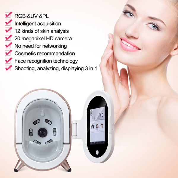 professional skin analysis machine uv magic mirror facial-analyzer skin diagnosis system facial beauty equipment
professional skin analysis machine uv magic mirror facial-analyzer skin diagnosis system facial beauty equipment