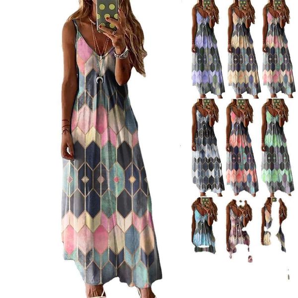 casual dresses dress women clothes women's summer casual print suspender fr33, Black;gray
casual dresses dress women clothes women's summer casual print suspender fr33, Black;gray
