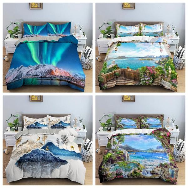 bedding sets natural scenery aurora duvet cover soft quilt bedclothes twin/king/ size for kids bedroom
bedding sets natural scenery aurora duvet cover soft quilt bedclothes twin/king/ size for kids bedroom