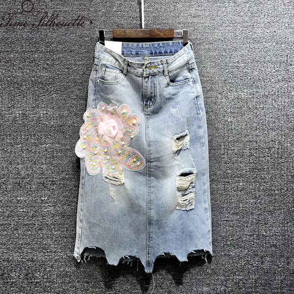 skirts high waist floral embroidered denim women 2021 autumn long a-line jeans skirt saias casual fashion bodycon h150, Black
skirts high waist floral embroidered denim women 2021 autumn long a-line jeans skirt saias casual fashion bodycon h150, Black