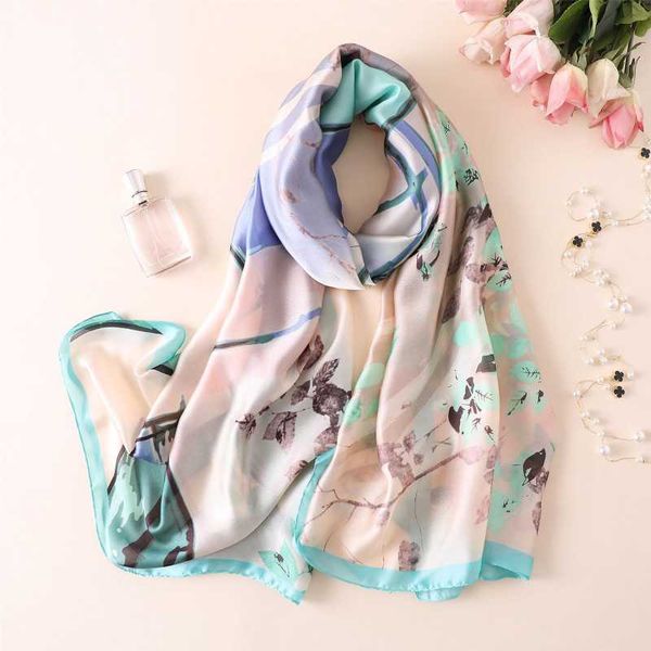 scarves silk scarf summer women painting leaves shawls female beach wrap chiffon shawl bandanna sunscreen foulard muffler p, Blue;gray
scarves silk scarf summer women painting leaves shawls female beach wrap chiffon shawl bandanna sunscreen foulard muffler p, Blue;gray