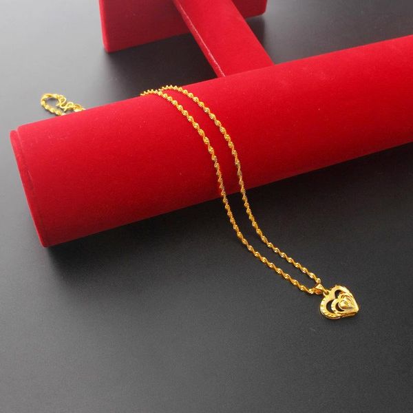 pendant necklaces fashion heart shape necklace for women 24k dubai gold jewelry bride wedding anniversary commemorate, Silver
pendant necklaces fashion heart shape necklace for women 24k dubai gold jewelry bride wedding anniversary commemorate, Silver