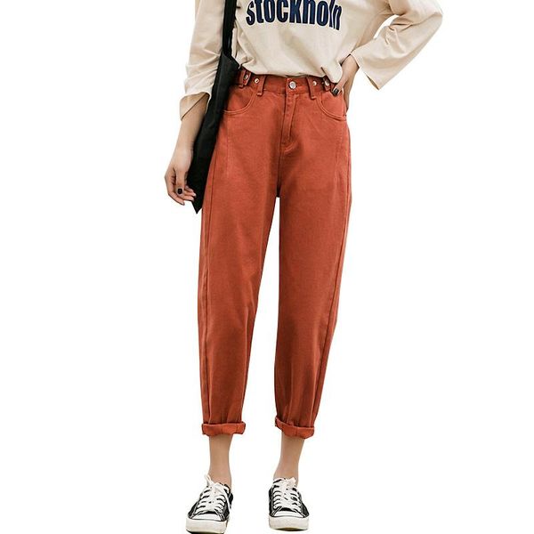 women's jeans loose boyfriend for women streetwear casual high waist woman denim harem pants black white womens c6063, Blue
women's jeans loose boyfriend for women streetwear casual high waist woman denim harem pants black white womens c6063, Blue
