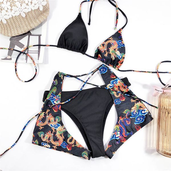 2021 splicing halter mid waist bikini female swimsuit women swimwear three-pieces bikini set pants bather bathing suit k2129
2021 splicing halter mid waist bikini female swimsuit women swimwear three-pieces bikini set pants bather bathing suit k2129
