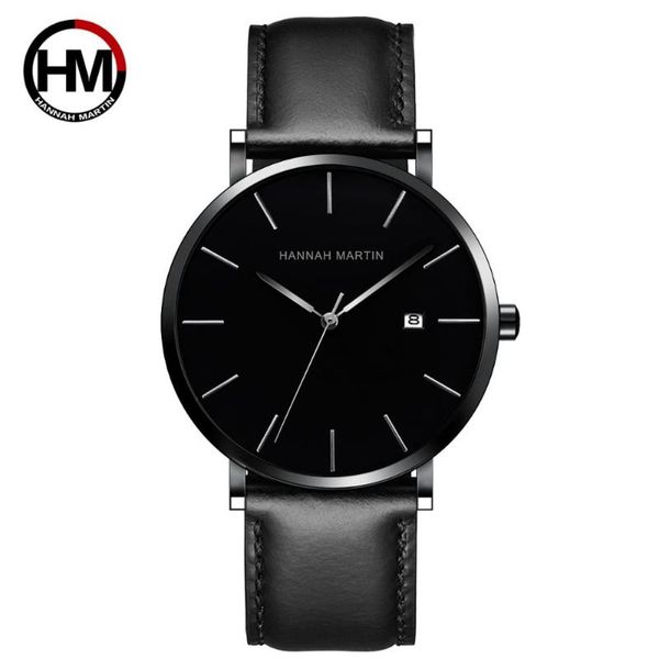 genuine leather strap with business calendar japan quartz movement full black men's watches waterproof wrist for men wristwatches, Slivery;brown
genuine leather strap with business calendar japan quartz movement full black men's watches waterproof wrist for men wristwatches, Slivery;brown