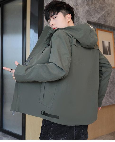 men's jackets spring autumn casual men coat fashion hoody jacket zip cardigan coats drop m-4xl, Black;brown
men's jackets spring autumn casual men coat fashion hoody jacket zip cardigan coats drop m-4xl, Black;brown