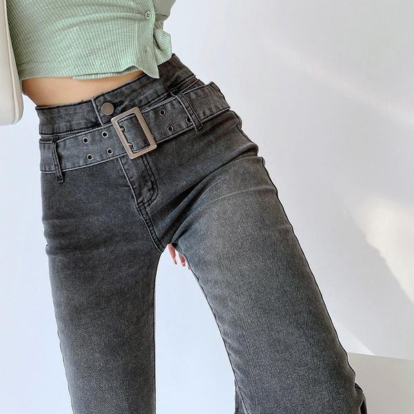 women's jeans kawaii spice girls show leg long belt women high waist skinny hip korean fashion flare pants denim g3lc, Blue
women's jeans kawaii spice girls show leg long belt women high waist skinny hip korean fashion flare pants denim g3lc, Blue