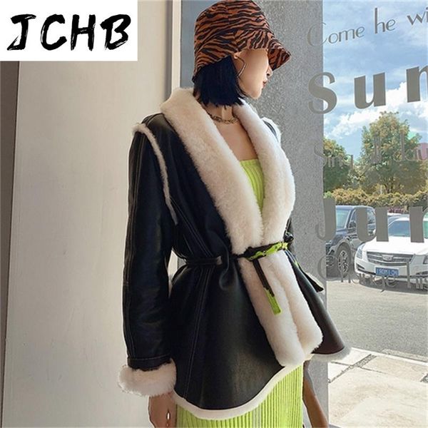 women's leather & faux shzqjchb winter coats and jackets women fur coat woman natural wool jacket female sheepskin clothes mujeres abri, Black
women's leather & faux shzqjchb winter coats and jackets women fur coat woman natural wool jacket female sheepskin clothes mujeres abri, Black