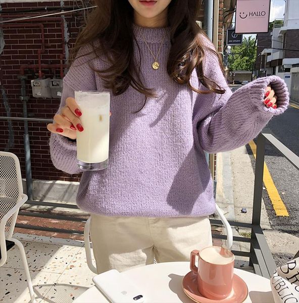 blue winter women pullover girls womens sweater vintage purple autumn elegant female knitted outerwear warm oversize, White;black
blue winter women pullover girls womens sweater vintage purple autumn elegant female knitted outerwear warm oversize, White;black