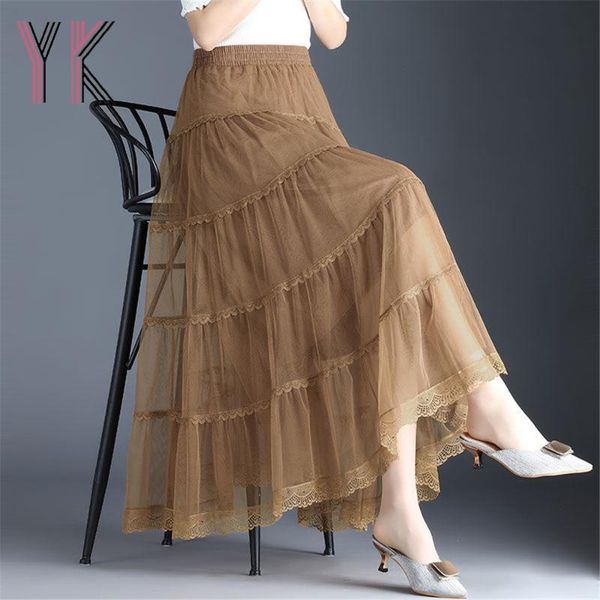 skirts lace mesh stitching pleated elastic high waist cake midi elegant summer women tutu tulle long skirt aesthetic korean saia, Black
skirts lace mesh stitching pleated elastic high waist cake midi elegant summer women tutu tulle long skirt aesthetic korean saia, Black