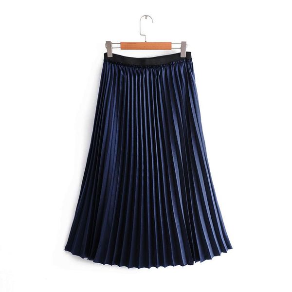 skirts women metel feeling autumn long skirt navy blue pleated offie lady style sml drop 18octw3 elastic waist, Black
skirts women metel feeling autumn long skirt navy blue pleated offie lady style sml drop 18octw3 elastic waist, Black