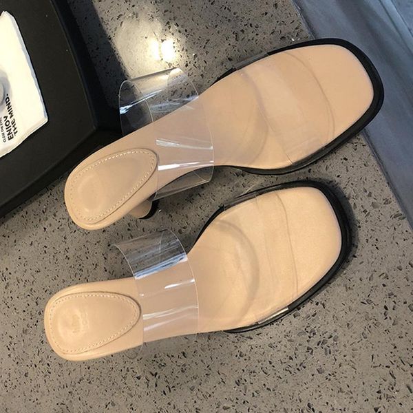 slippers transparent pvc jelly woman sandals open toed lady high heels pump women shoes ladies party female slides heel shoe, Black
slippers transparent pvc jelly woman sandals open toed lady high heels pump women shoes ladies party female slides heel shoe, Black