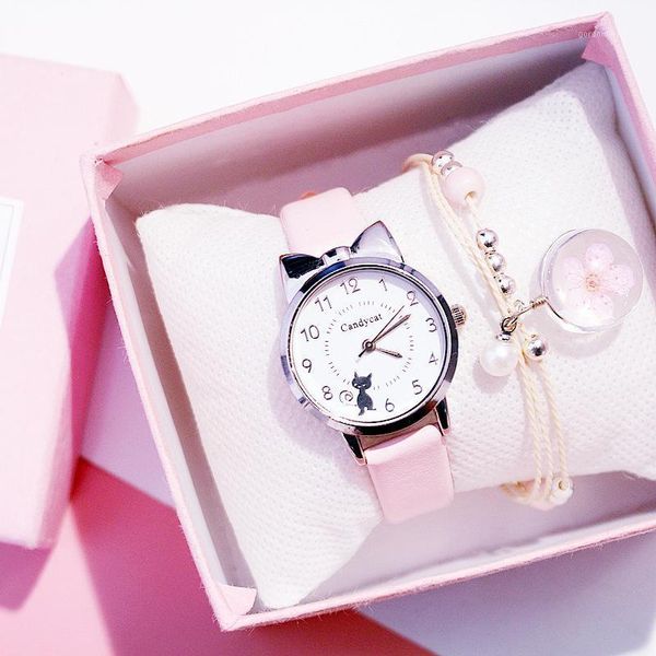 cute cat watch quartz women leather girl wristwatch fashion casual style clock gifts wristwatches, Slivery;brown
cute cat watch quartz women leather girl wristwatch fashion casual style clock gifts wristwatches, Slivery;brown