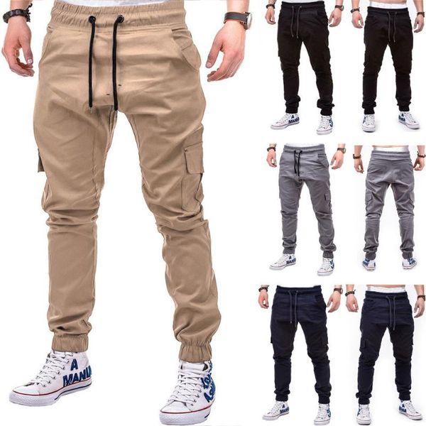 men's pants fashion sport pure color bandage casual loose sweatpants multi-pocket drawstring pant m1026, Black
men's pants fashion sport pure color bandage casual loose sweatpants multi-pocket drawstring pant m1026, Black