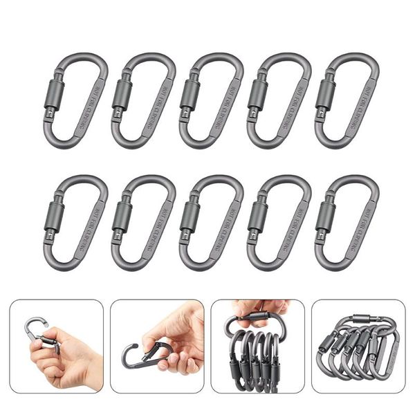 cords, slings and webbing 10pcs aluminum alloy d-ring outdoor camping hook professional accessory
cords, slings and webbing 10pcs aluminum alloy d-ring outdoor camping hook professional accessory